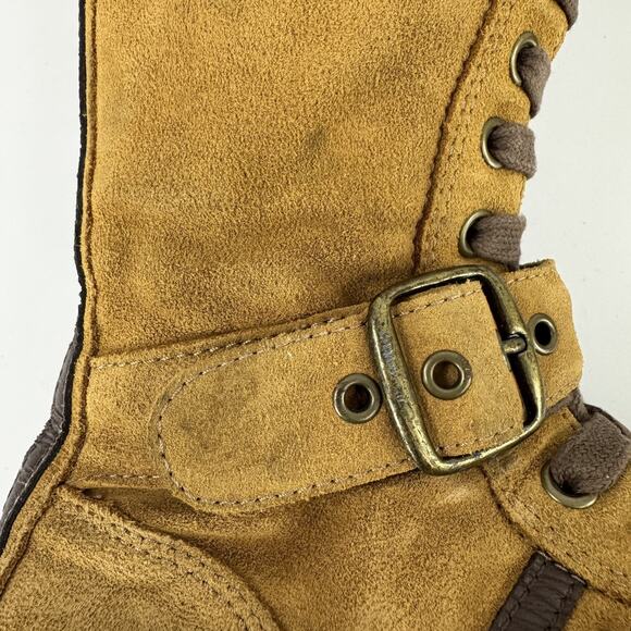 CONVERSE ALL STAR XXHI Brown Boot Fur Suede LEATHER Womens 8.5 Mens 6.5 READ! - Picture 10 of 10